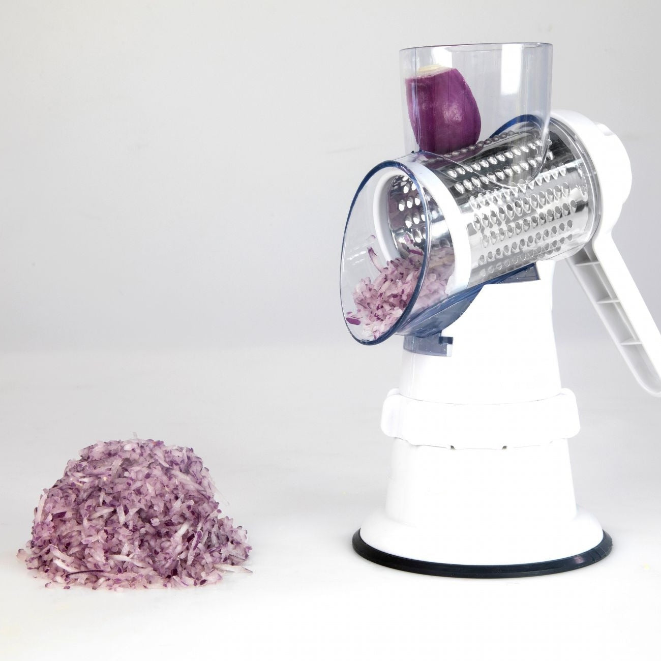 3-in-1 Manual Vegetable Slicer & Mandoline Chopper – Multifunction Grater, Shredder & Potato Cutter