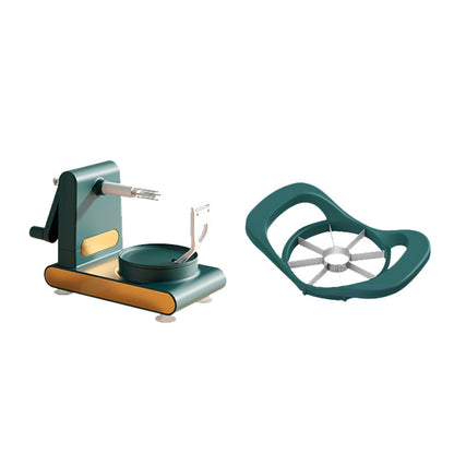 Hand Crank Apple Peeler, Slicer & Corer – Multifunction Fruit & Vegetable Peeling Machine