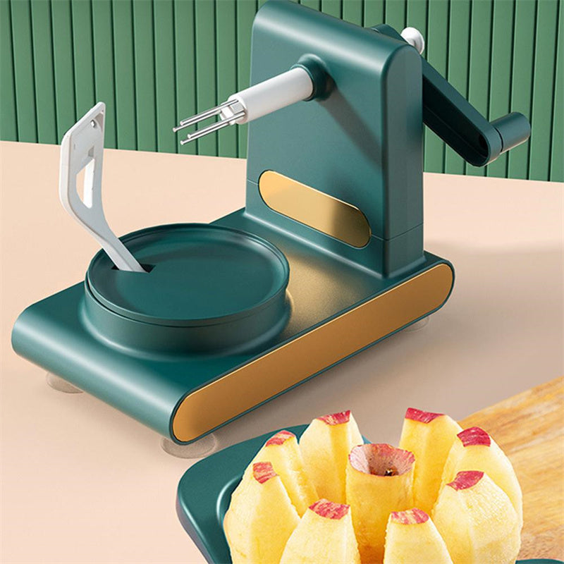 Hand Crank Apple Peeler, Slicer & Corer – Multifunction Fruit & Vegetable Peeling Machine