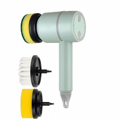 Cordless Electric Cleaning Brush – USB Rechargeable Spin Scrubber for Kitchen, Bathroom & Tile Cleaning