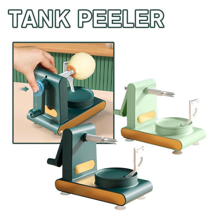 Hand Crank Apple Peeler, Slicer & Corer – Multifunction Fruit & Vegetable Peeling Machine