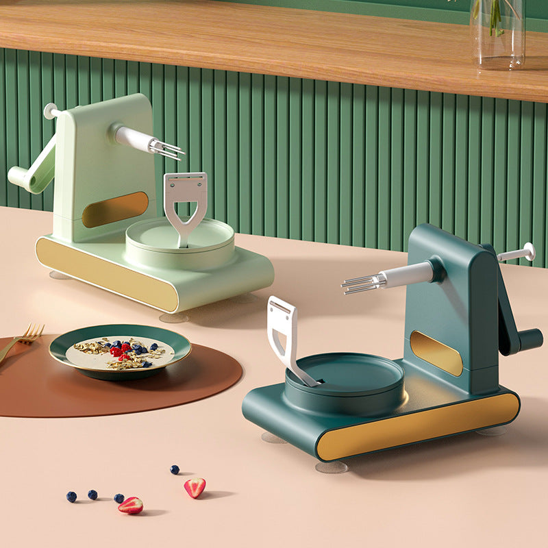 Hand Crank Apple Peeler, Slicer & Corer – Multifunction Fruit & Vegetable Peeling Machine