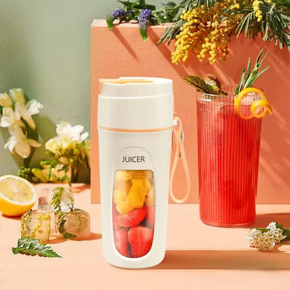 Portable USB Rechargeable Blender – Mini Smoothie Maker for Travel, Gym & Healthy Drinks On-the-Go