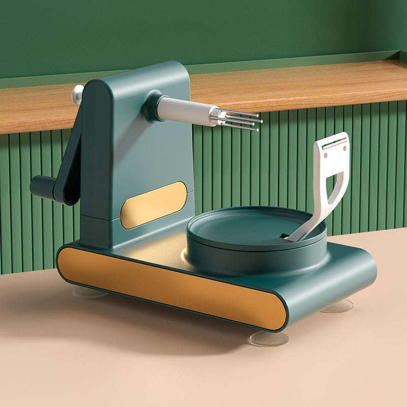 Hand Crank Apple Peeler, Slicer & Corer – Multifunction Fruit & Vegetable Peeling Machine