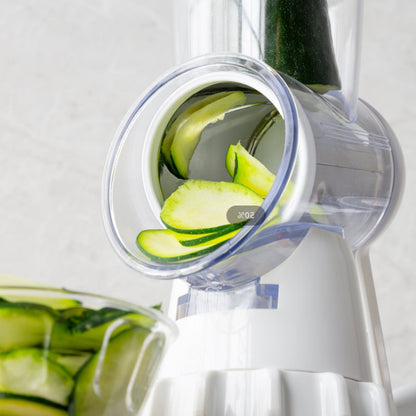 3-in-1 Manual Vegetable Slicer & Mandoline Chopper – Multifunction Grater, Shredder & Potato Cutter