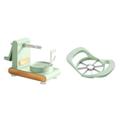 Hand Crank Apple Peeler, Slicer & Corer – Multifunction Fruit & Vegetable Peeling Machine