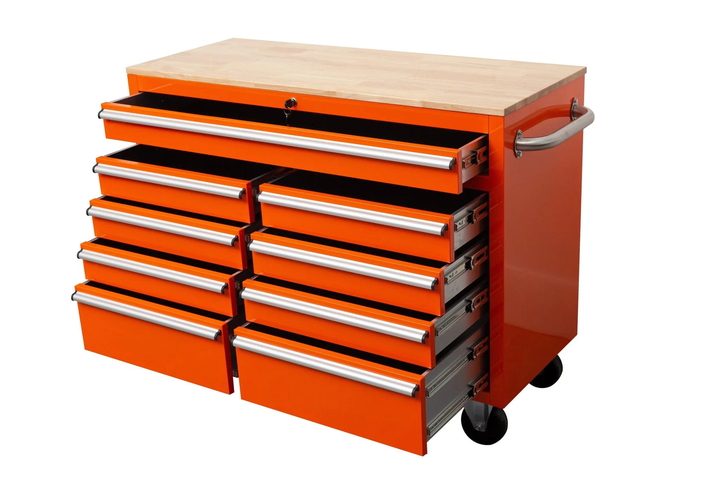 Mobiele Werkbank van 46" met 9 Laden - Duurzaam Opslagmeubel