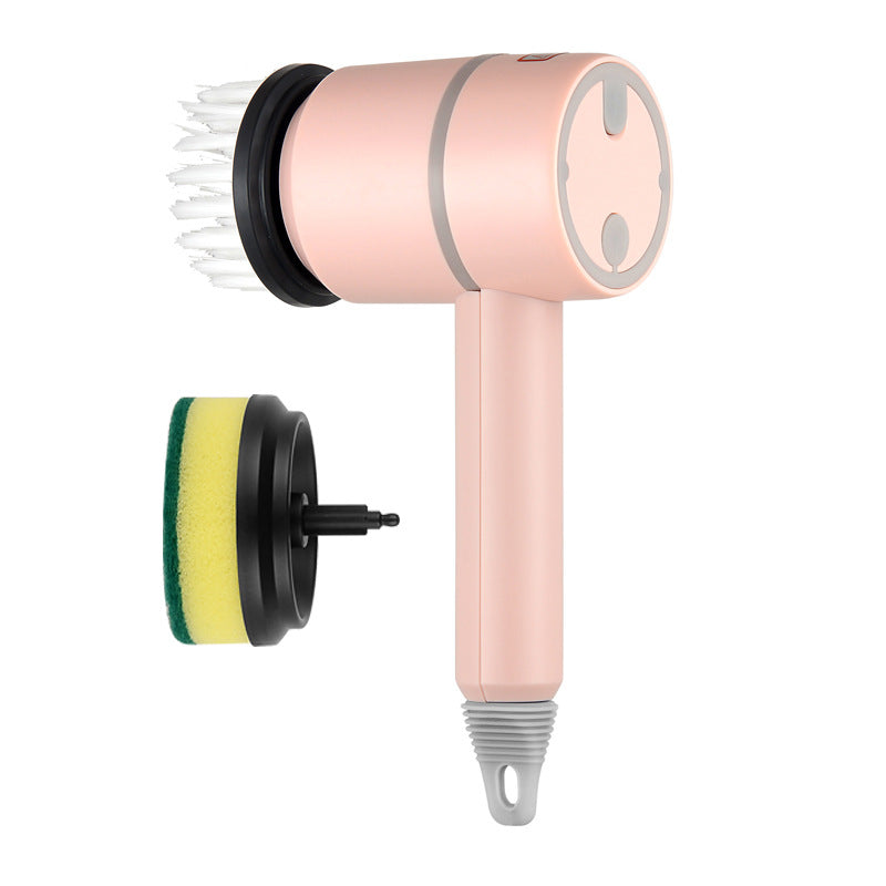 Cordless Electric Cleaning Brush – USB Rechargeable Spin Scrubber for Kitchen, Bathroom & Tile Cleaning